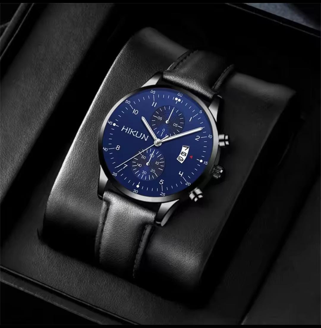 Hikun Wristwatch and Bracelet Set