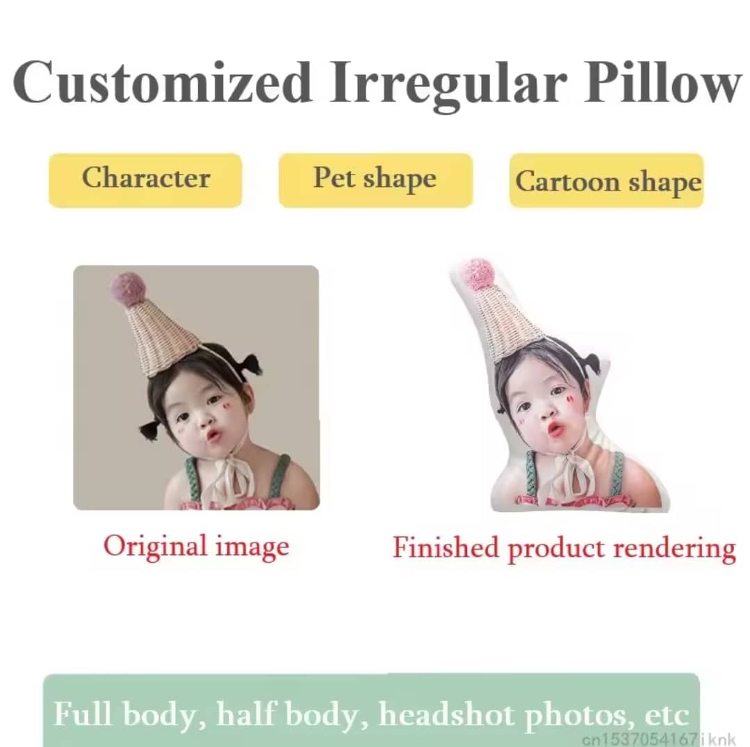 Customized Irregular Pillow