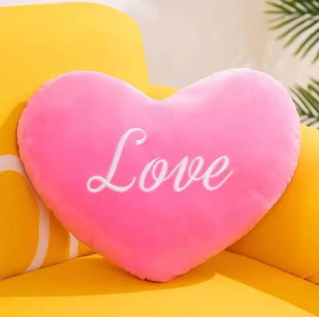 Heart-Shaped Love Pillow
