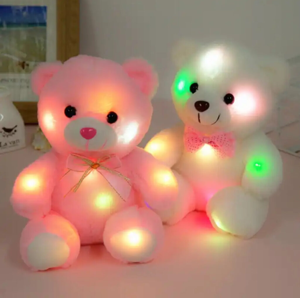 LED Light-Up Teddy Bears
