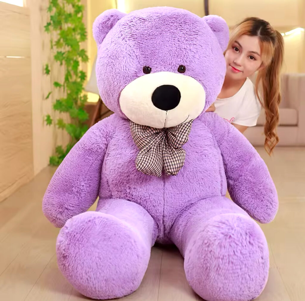 80cm Giant Teddy Bear available in different colors with free short note