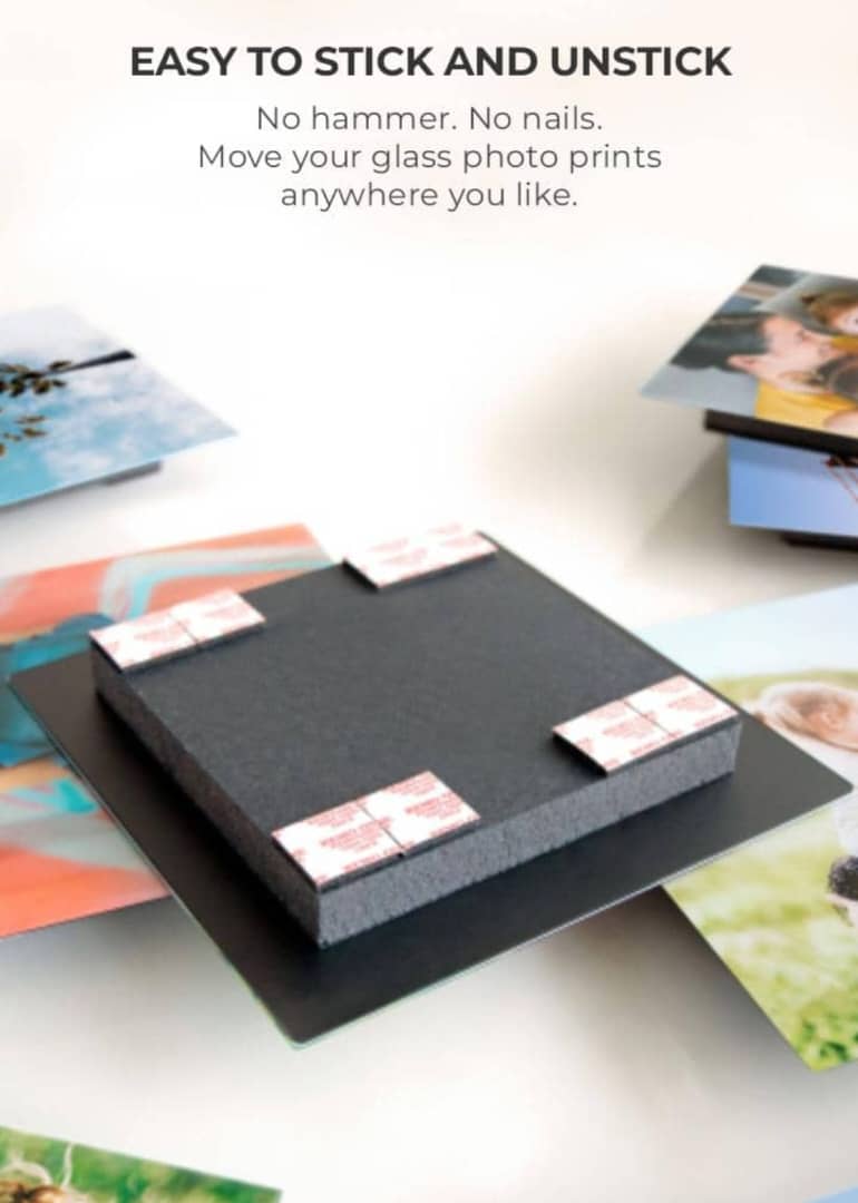 High-Quality Layered Prints frame  ( comes with either plastic or glass )