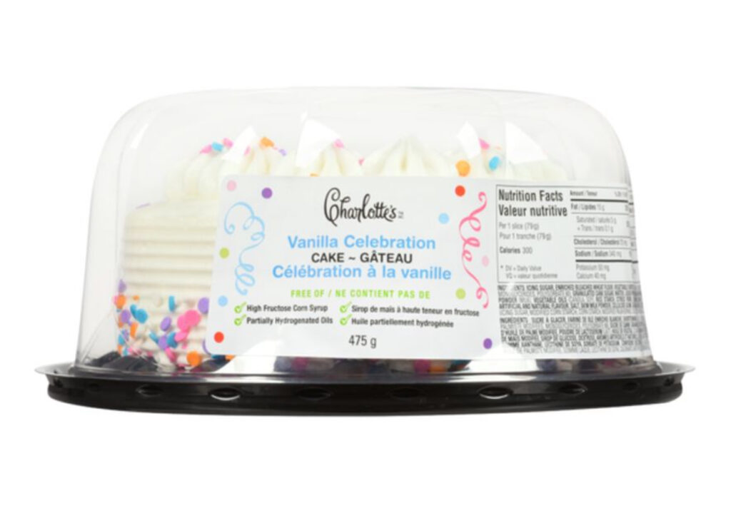 Vanilla Celebration Cake (same day delivery)