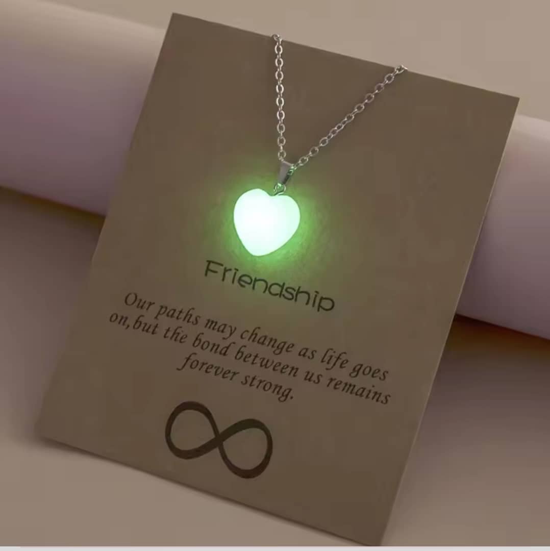 Glowing Heart Necklace