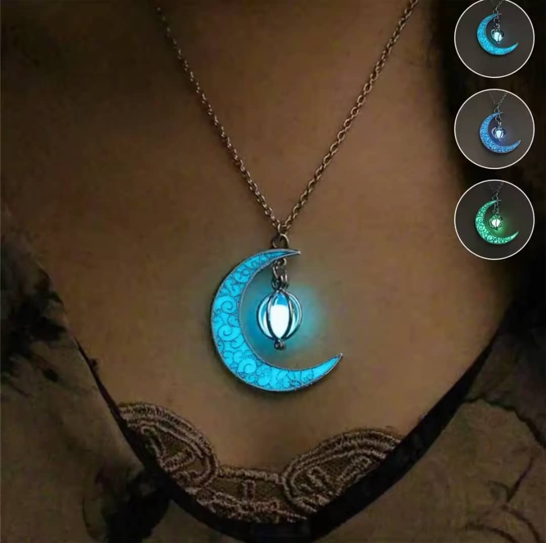 Glowing Moon Necklace