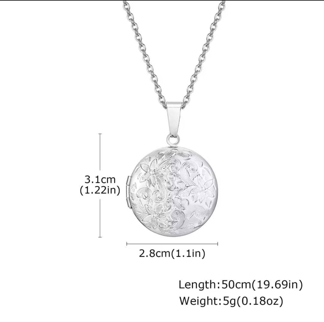 Custom Photo Locket Necklace