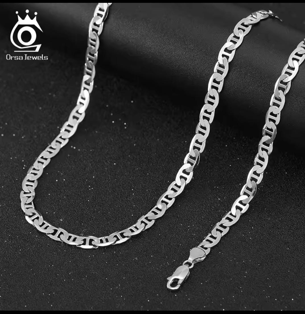Collection of Silver Chains (price varies from the size)
