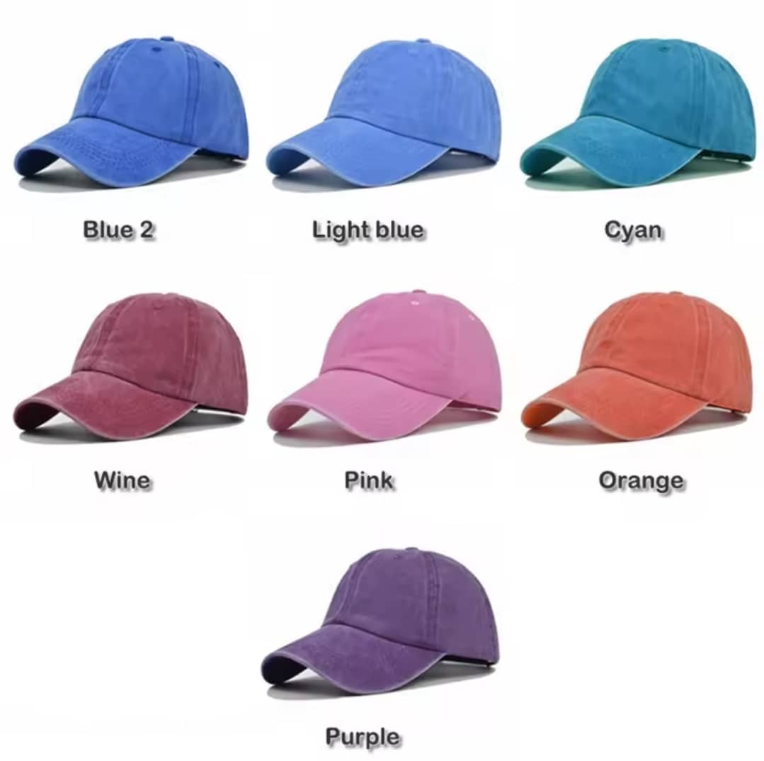 Colorful customized Caps