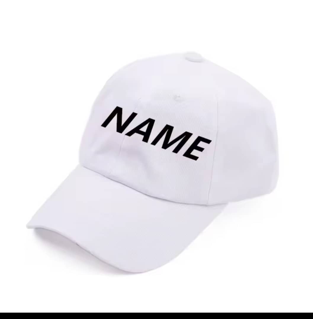 Custom Text Hat