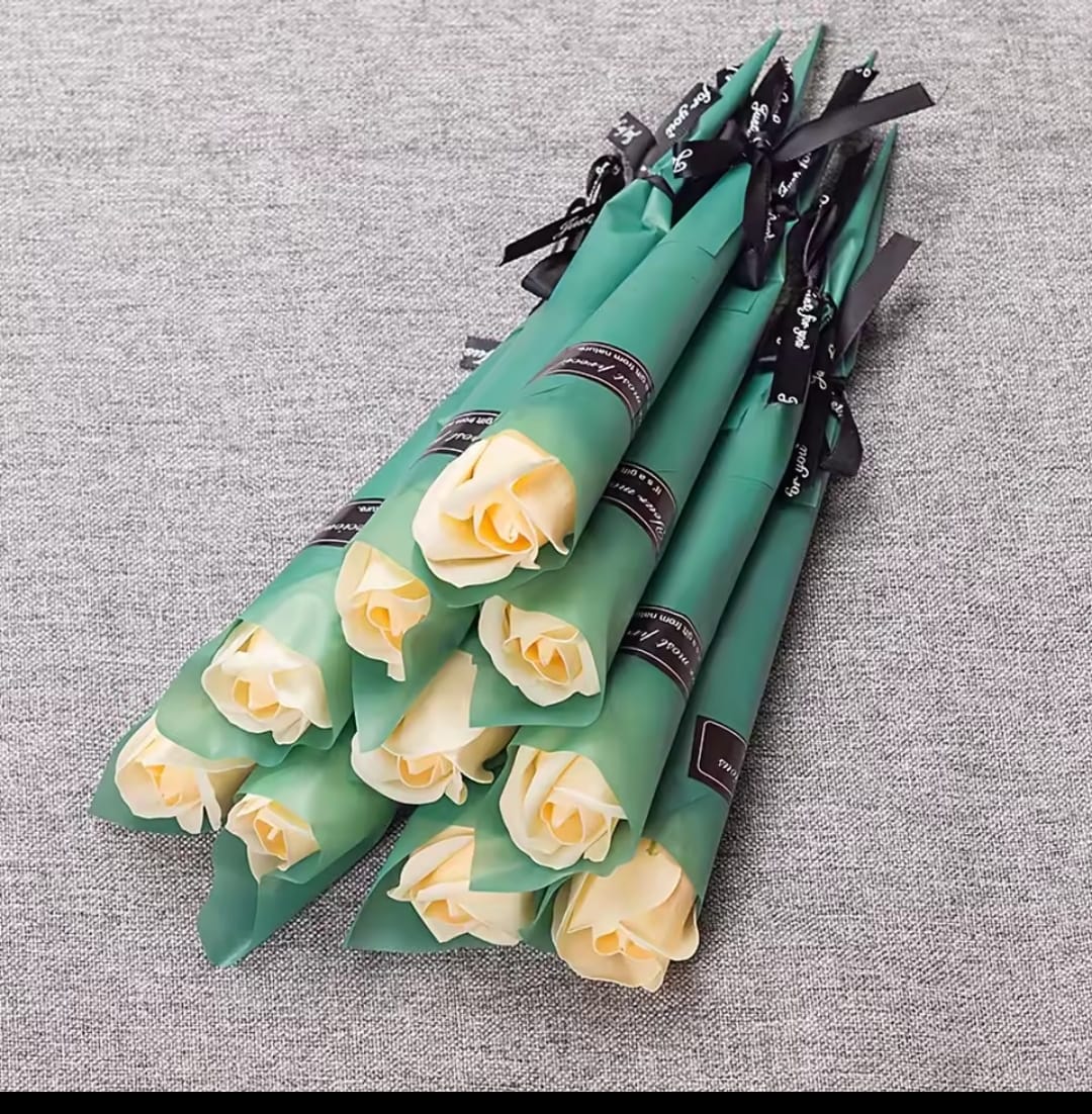 Artificial Red Roses Bouquet