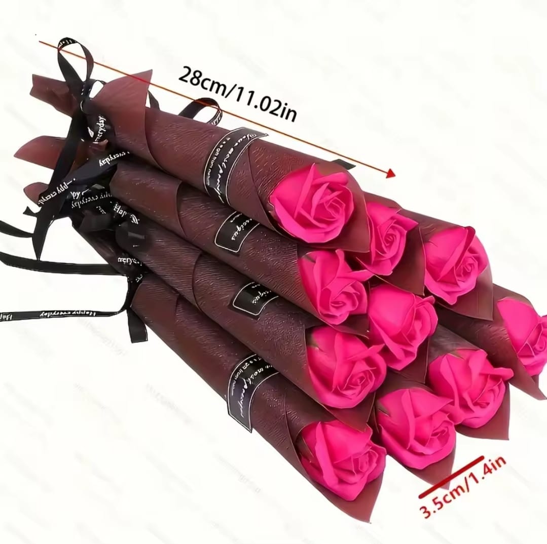 Artificial Red Roses Bouquet