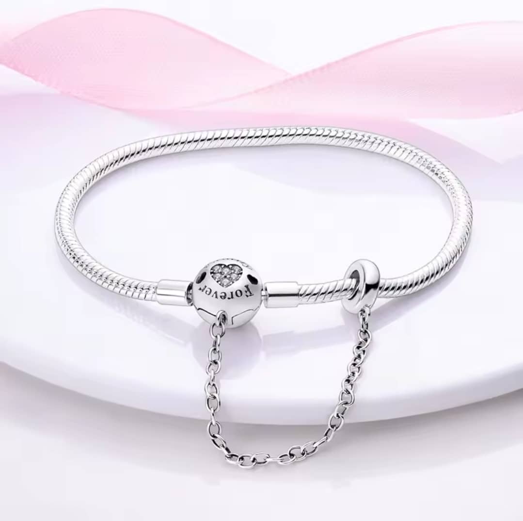 Elegant Silver Charm Bracelets