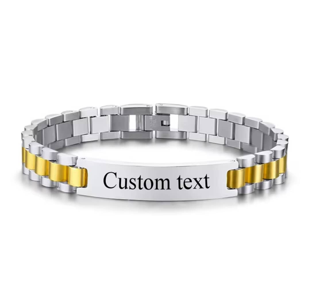 Custom Engraved Bracelet