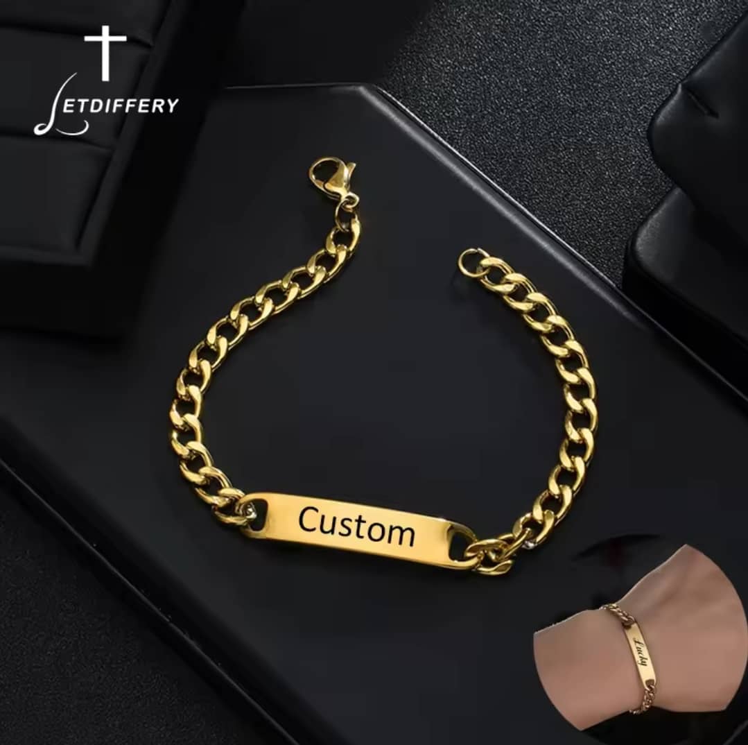 Custom Gold Bracelet