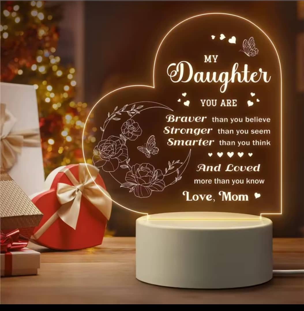 customized LED Acrylic Night Lamp