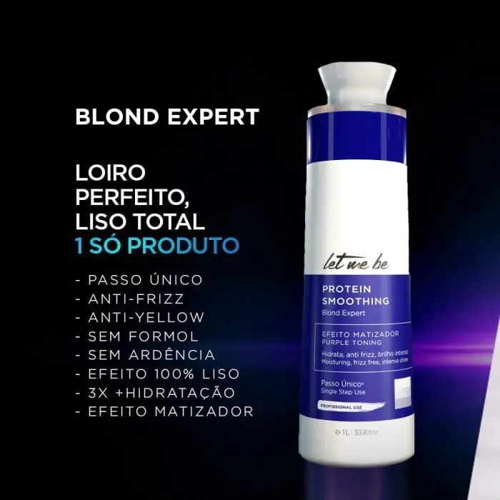 Blond Expert Straightening Single Step