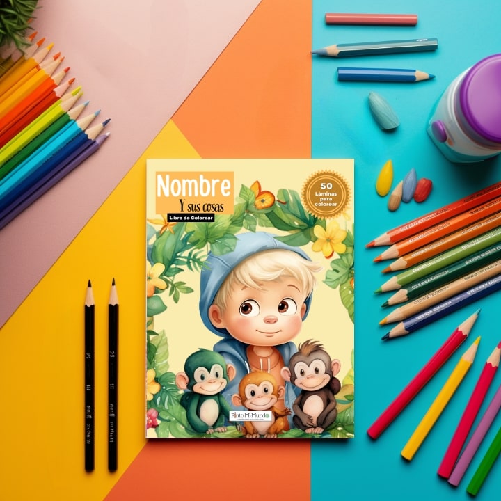 Libro de Colorear Personalizado