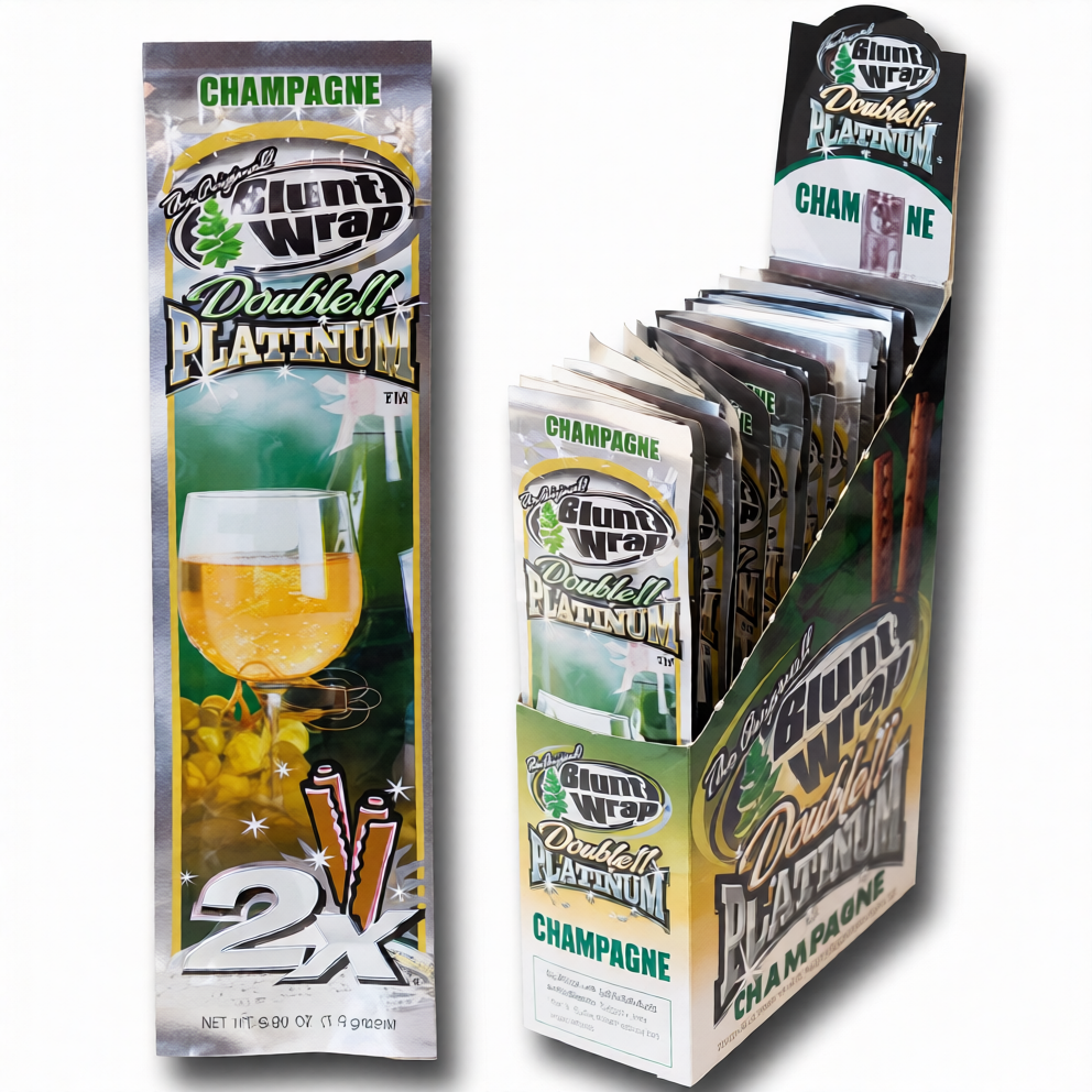 Blunt Wrap Double Platinum Champagne - x2u