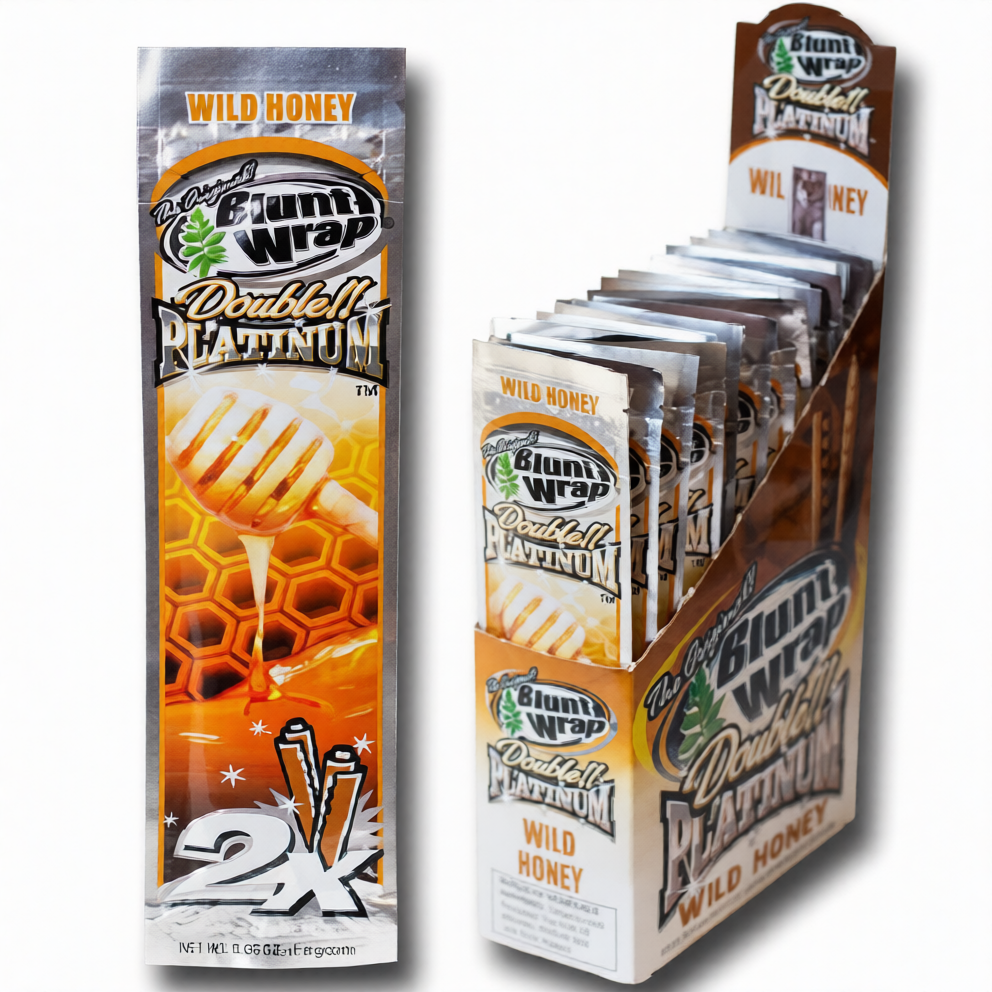 Blunt Wrap Double Platinum Wild Honey - x2u