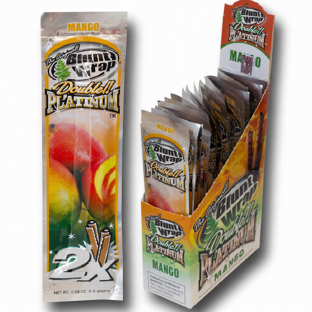 Blunt Wrap Double Platinum Mango - x2u
