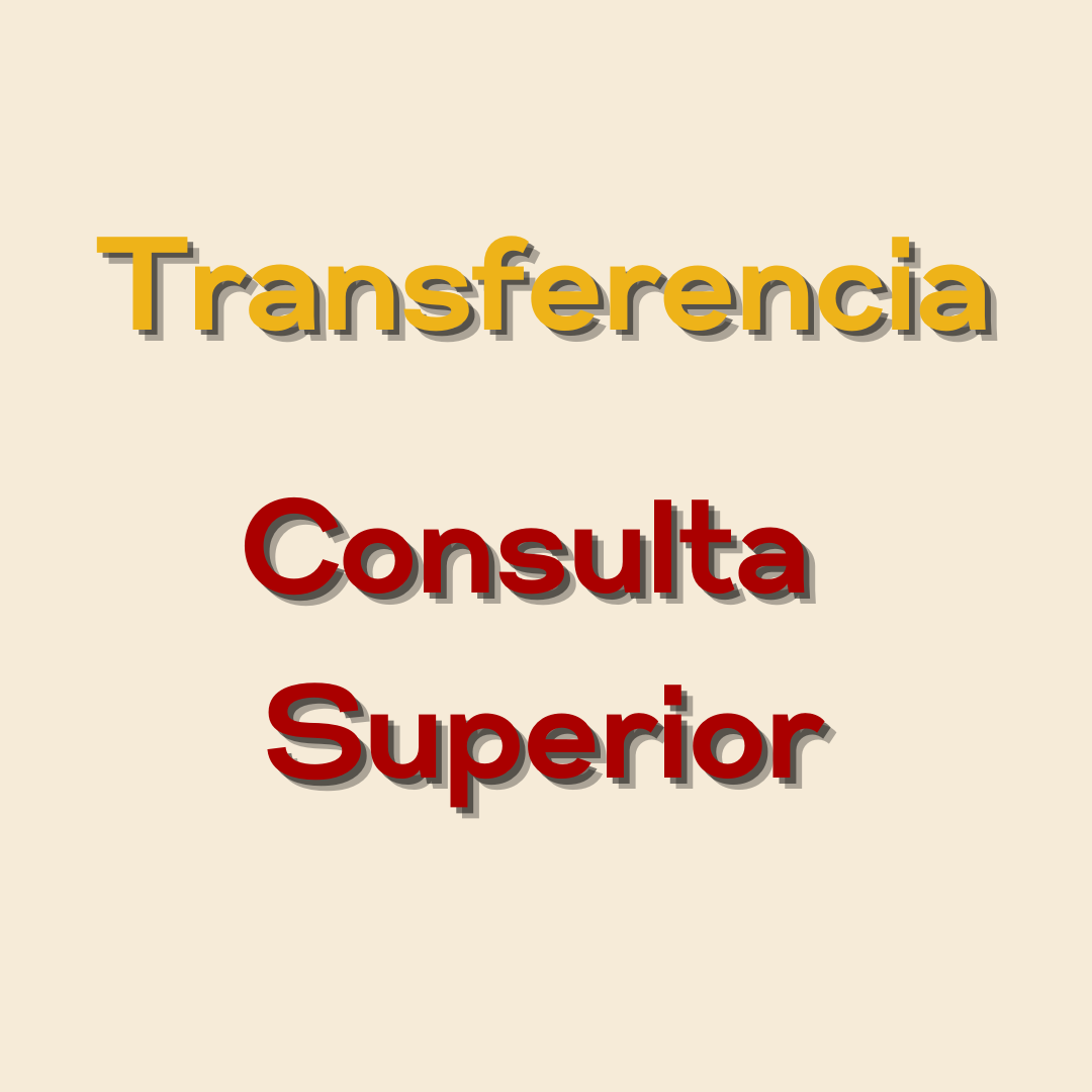 Solo transferencia - Consulta superior