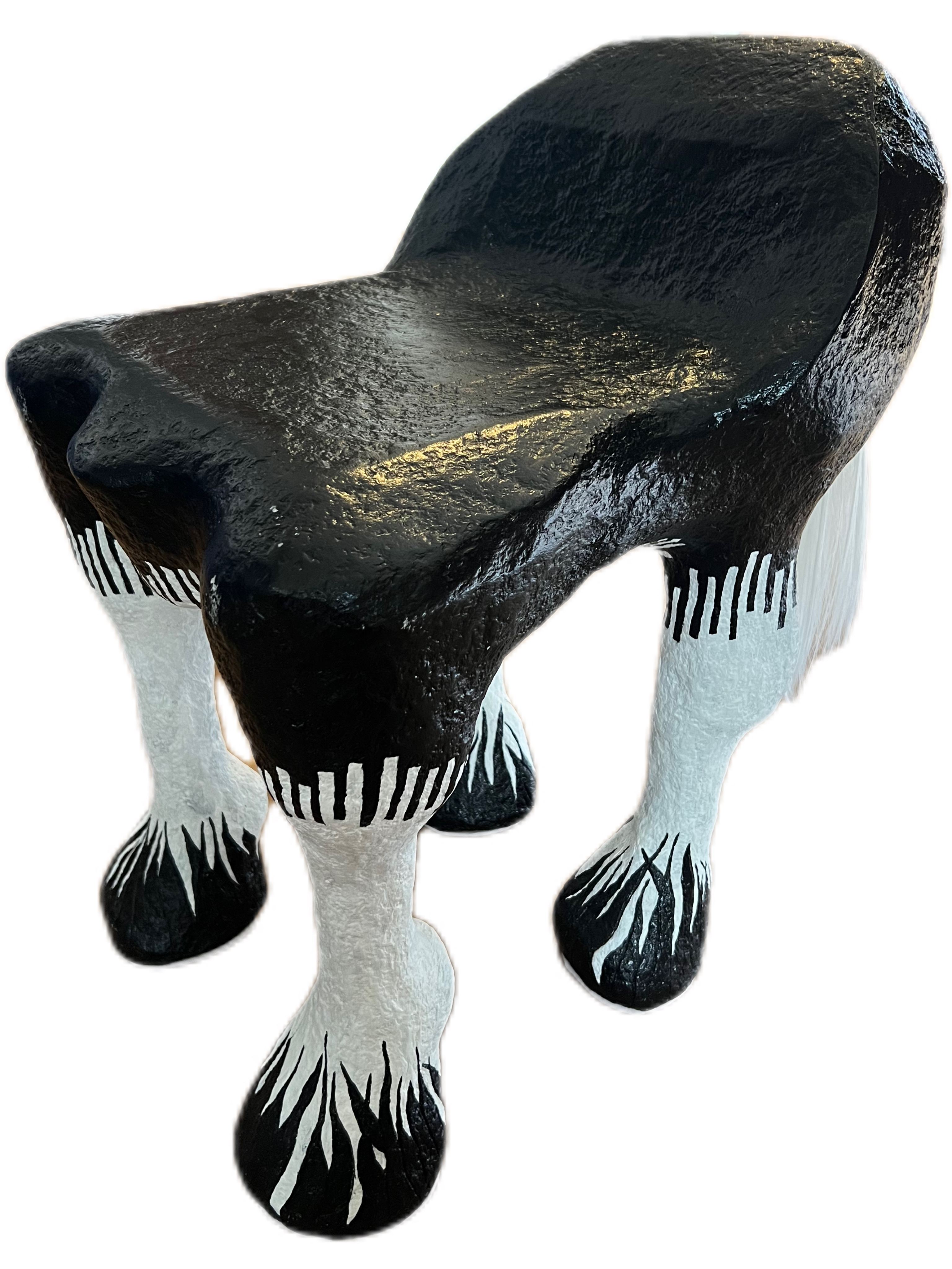 Pony Chair – A Fusion of Texture and Tradition