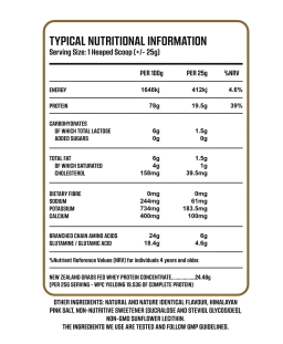 True Whey Protein, Cookies & Cream - 30 Servings Net Wt.750g