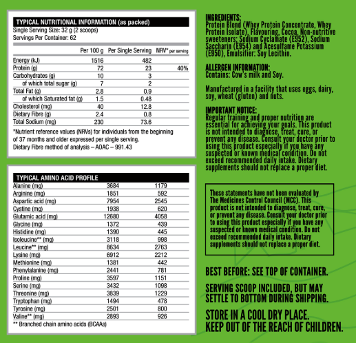 Premium Whey Protein Peanut Butter 2kg