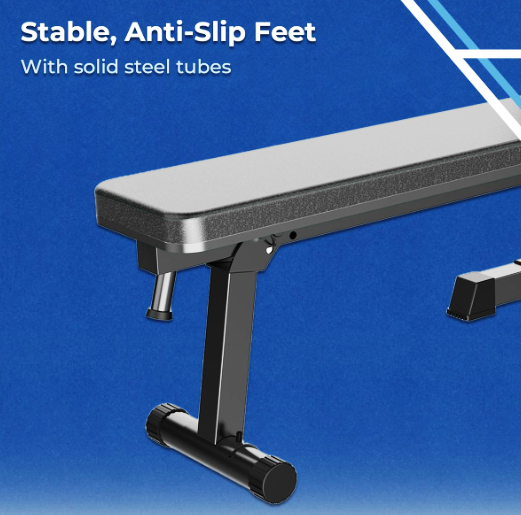 Slazenger Forge Weight Bench with Adjustable Barbell Rack