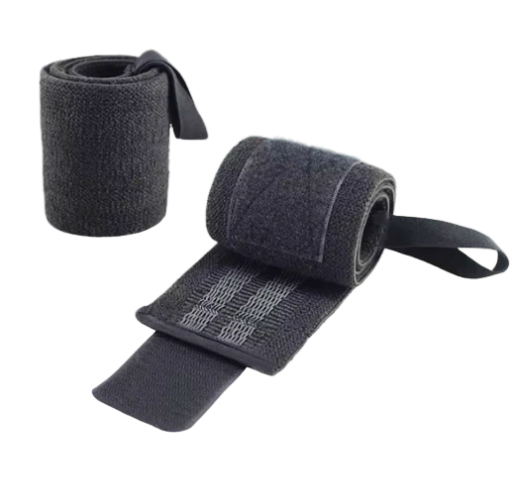 Gym Supporter Wrist Wraps For Weightlifting - 1 Pair