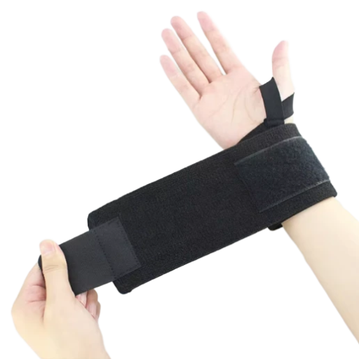 Gym Supporter Wrist Wraps For Weightlifting - 1 Pair