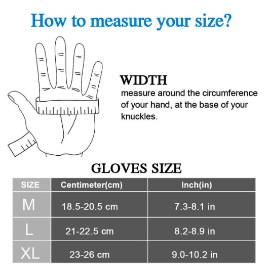 Gym Gloves Weight Lifting Workout Wrist Support Full Palm Protection