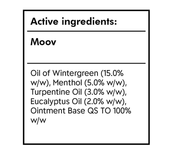 Moov Ointment Rapid Relief Cream