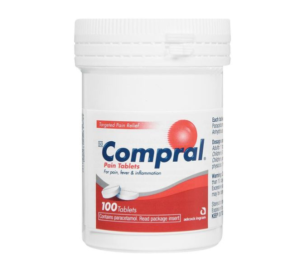 Compral Pain Tablets 100 EA