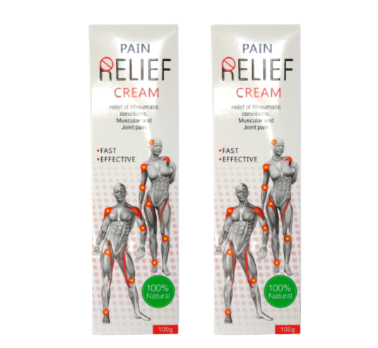 2 x 100g Pain Relief Cream