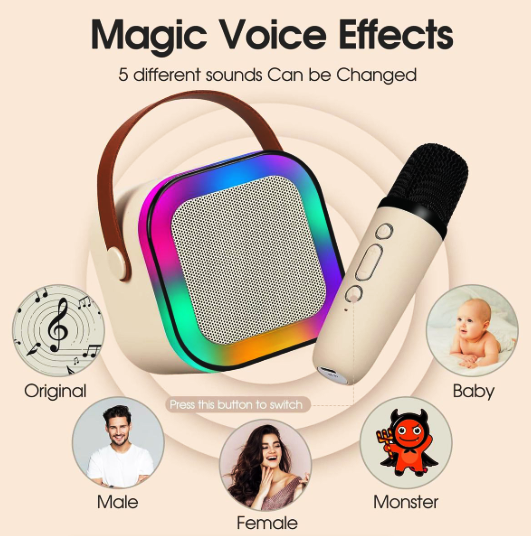 K12 children's and adult karaoke machines, portable karaoke speakers