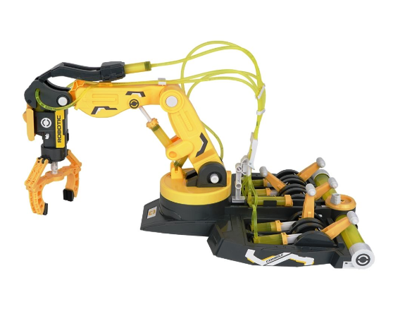 Hydraulic Robot Arm Self Assembling Toy