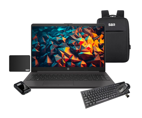 HP 250 G9 15.6 intel Celeron 8GB RAM 256GB SSD Windows 11 Notebook Bundle