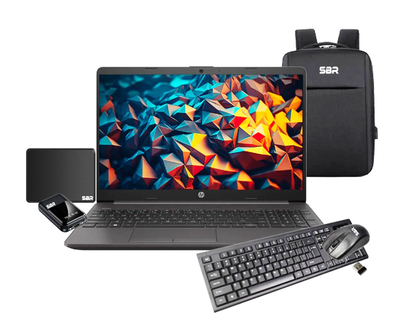 HP 250 G9 15.6 intel Celeron 8GB RAM 256GB SSD Windows 11 Notebook Bundle