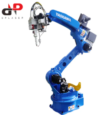 Yaskawa 6 Axis Robot Arm Stainless Steel Automatic Fiber Laser Welding Machine