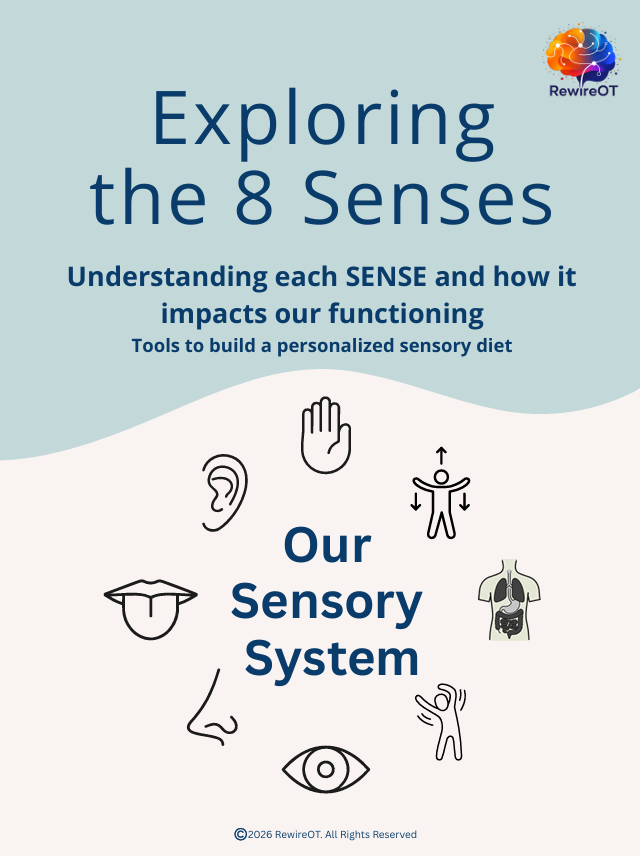 Exploring the 8 Senses: Understanding Our Senses and How They Impact Functioning