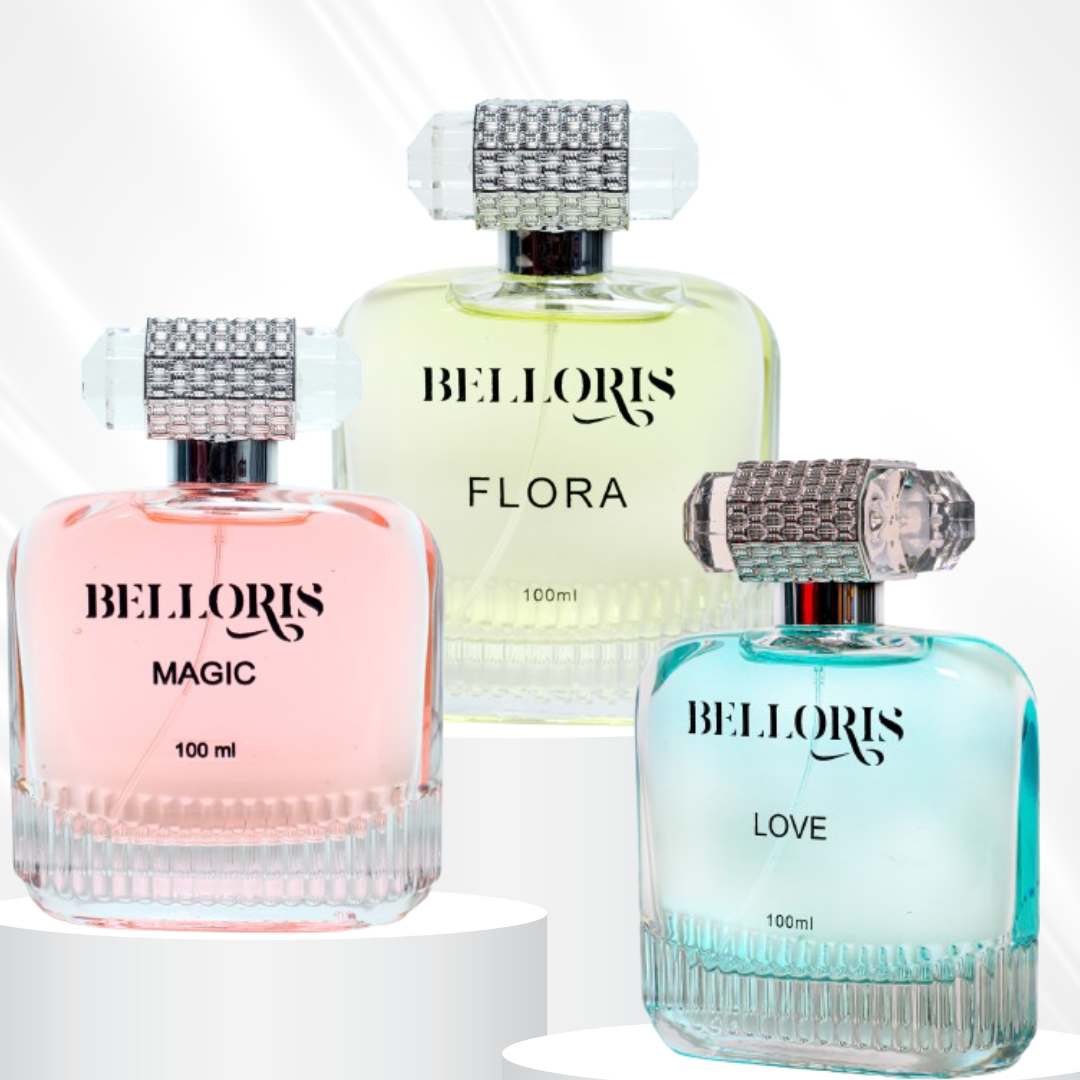 BELLORIS LUXURY PERFUME LOVE GIFT SET 100ML*3