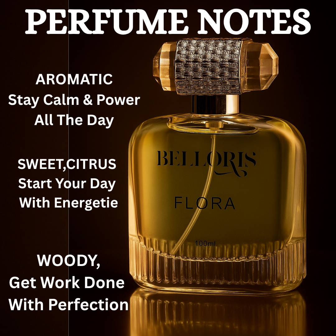 Belloris Luxury FLORA Perfume For Men and Women -100ML