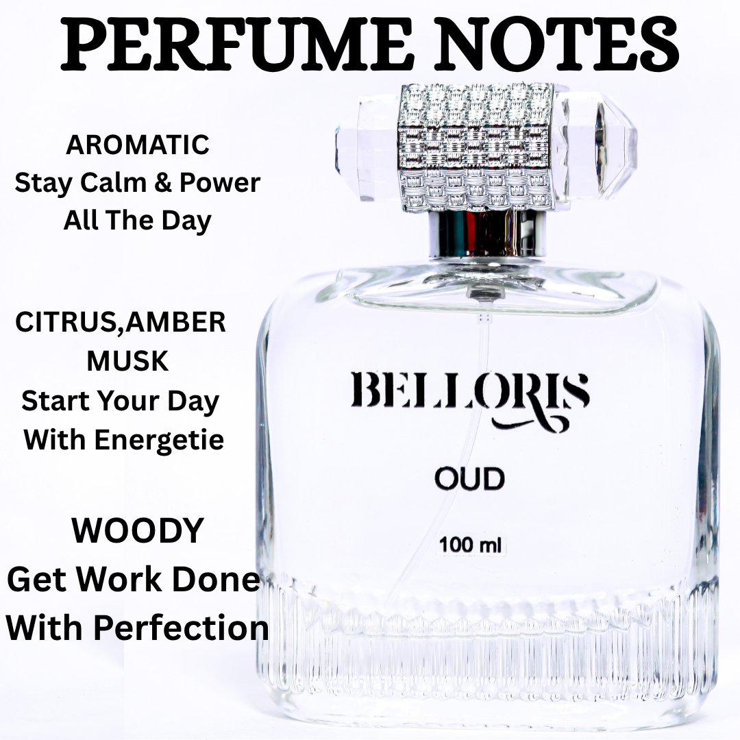 Belloris Oud Pure Parfum, Perfume Gift Set 100ML