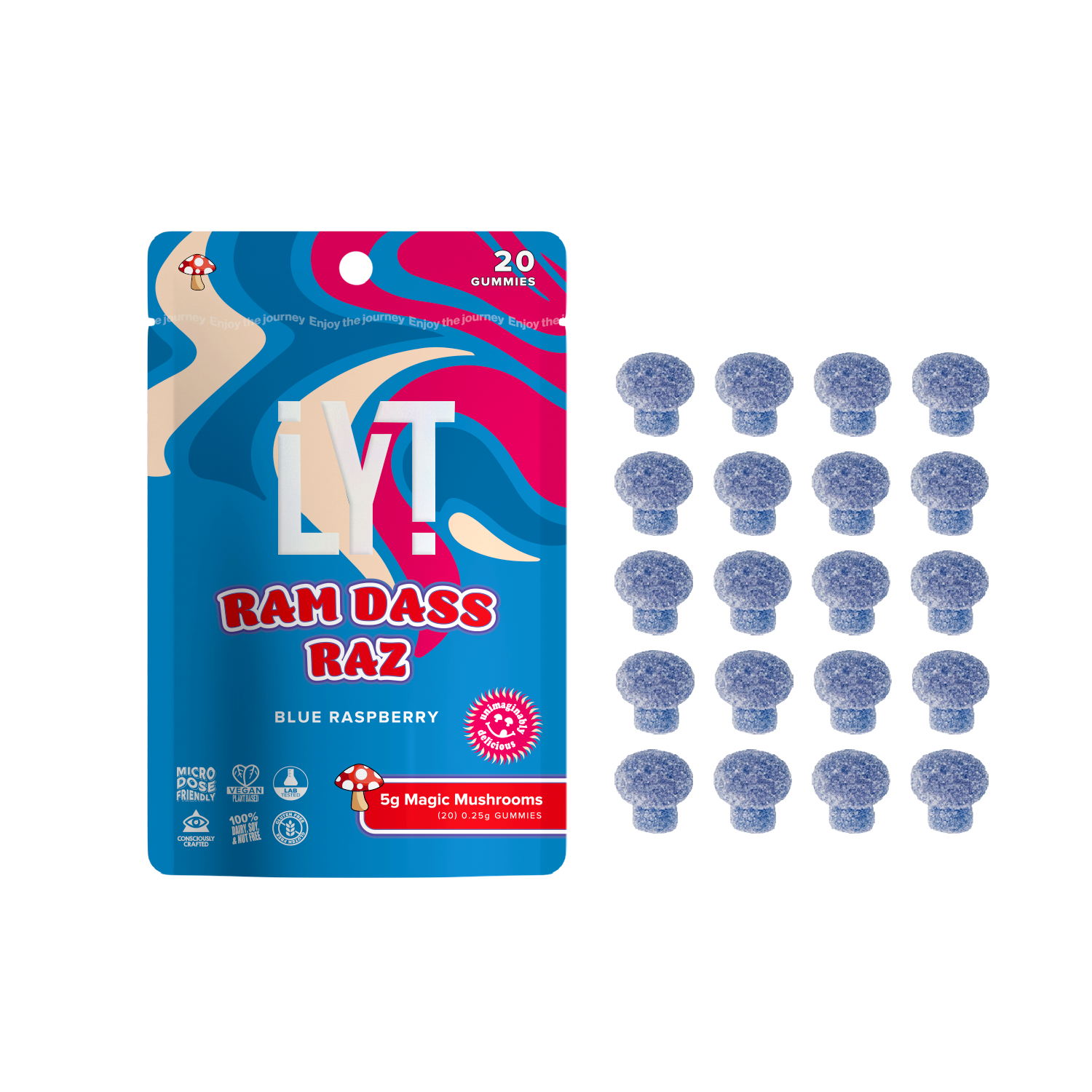 LYT - Ram Dass Raz - Blue Raspberry - 5 Grams