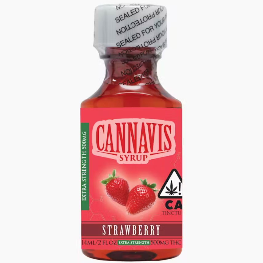 Cannavis - Syrup - 500mg - Strawberry
