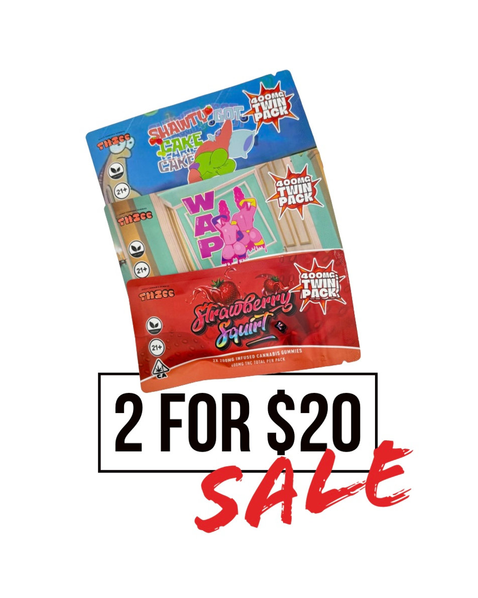 Thicc - 400mg Twin Pack - 2 FOR $20