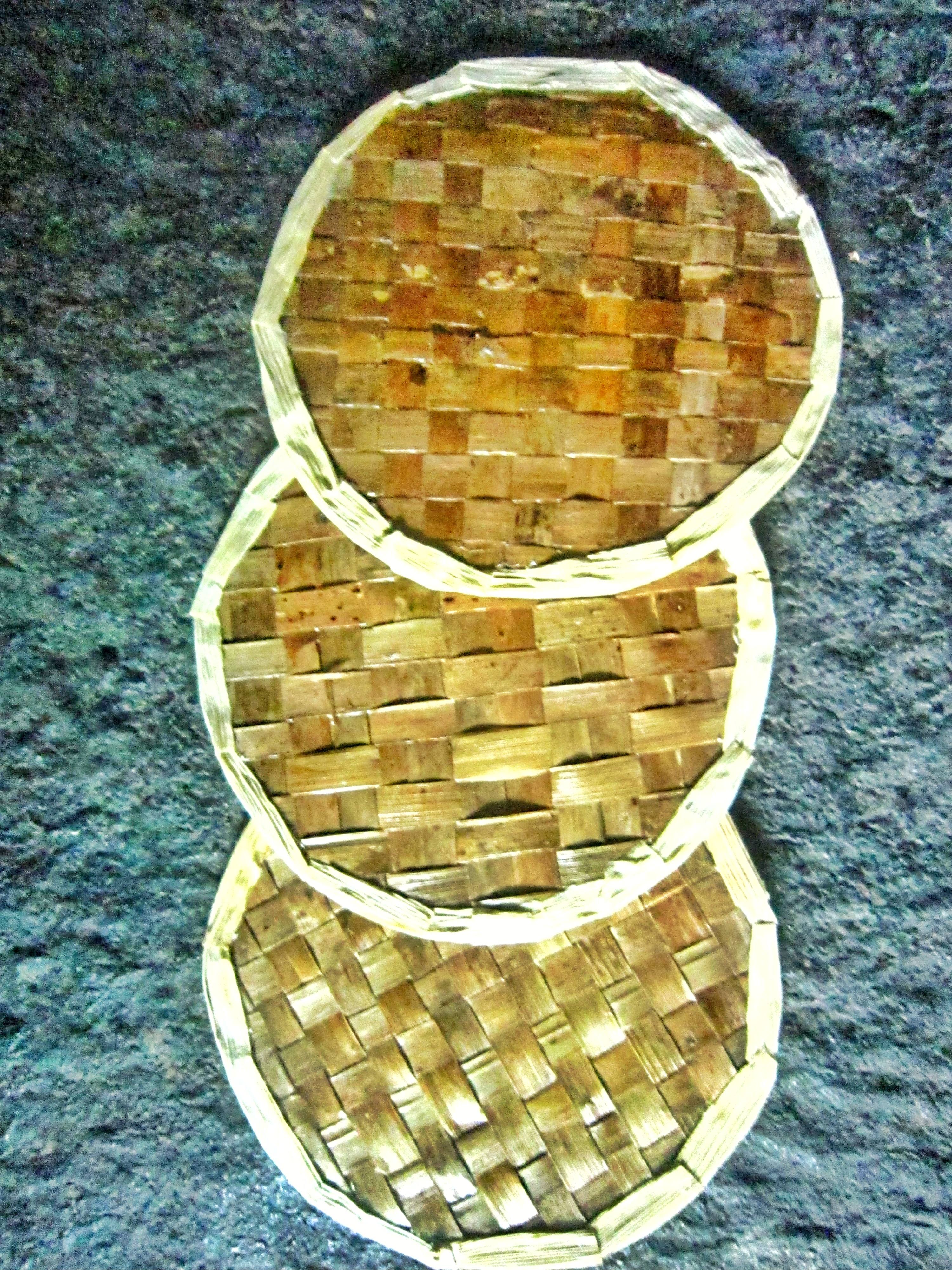Natural woven coaster,One set coaster,Eco friendly big coaster,Woven decorating,Circle natural,Zero waste gift,Sustainable woven,Eco coaster