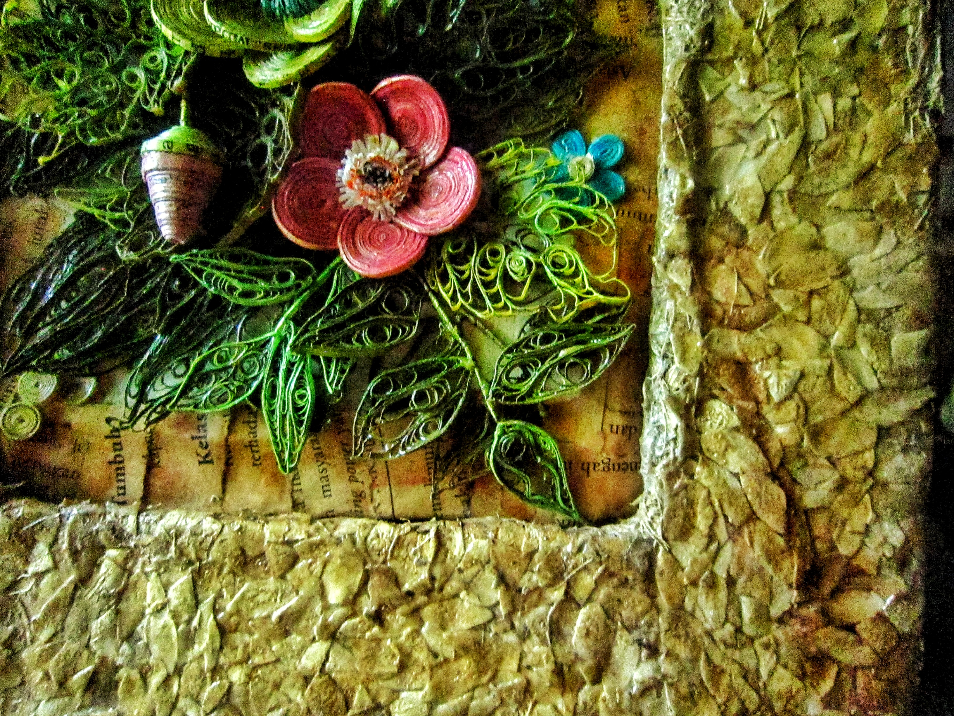 Pumpkin seed frame,Quilling frame,Vegetarian gift,Natural frame,Seed decor,Planet friendly decor,Unique nature.Wasted natural,waste decor