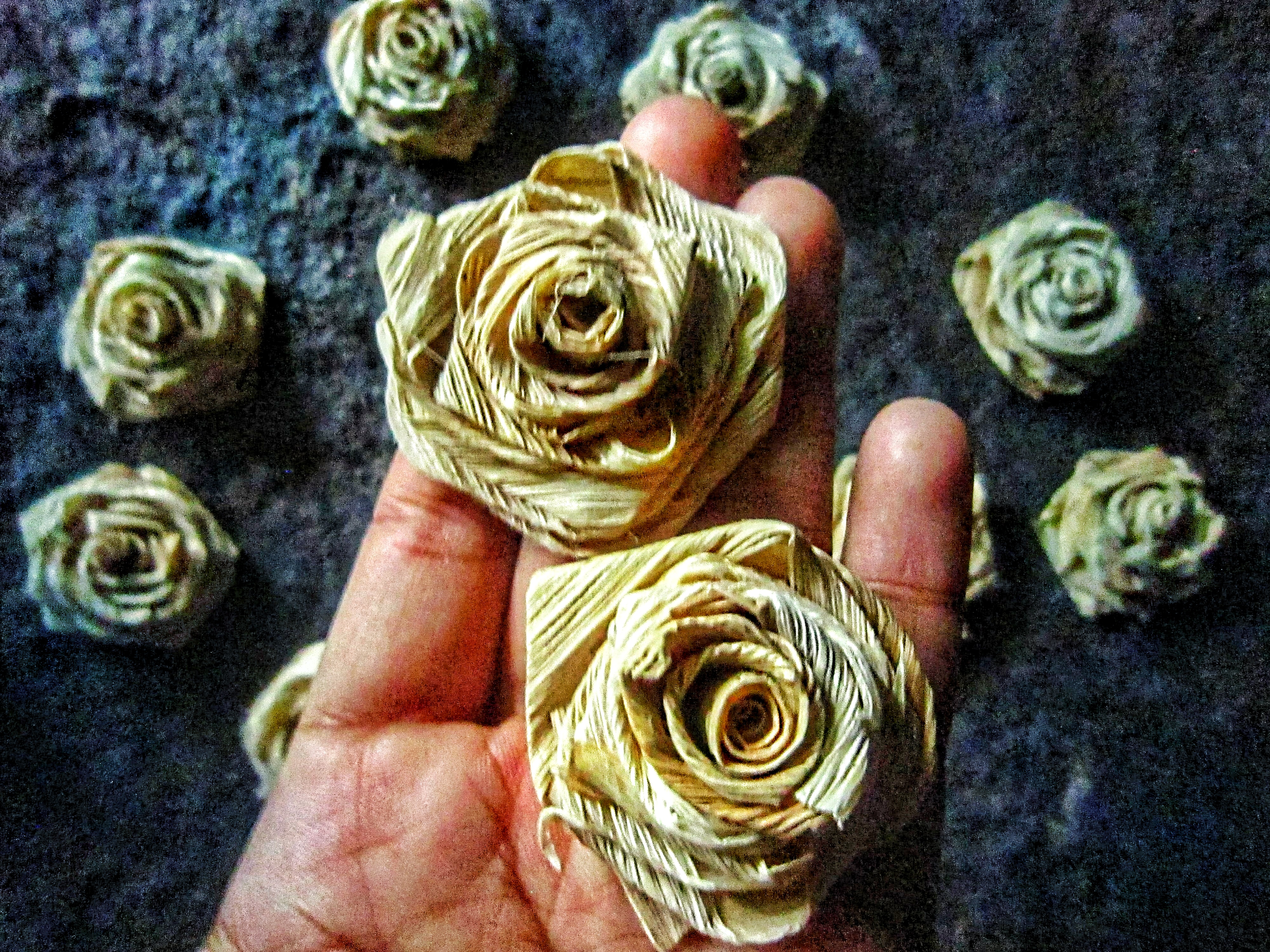 Corn husk rose flower,Natural roses,Sustainable ornament,Natural party decor,White rose,Corn husk rose ornament,One set rose decor,Eco roses